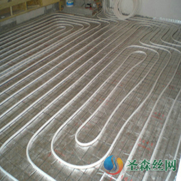 石市某小區(qū)地暖網片案例